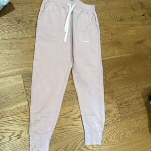 Province of Canada slim sweatpants pale pink